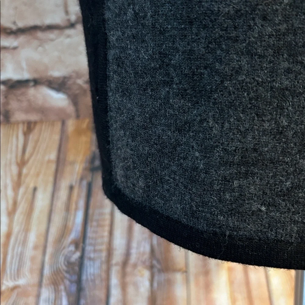 Prana “Delia” Black and Gray Sweater Dress with Geometric Pattern - Picture 11 of 13